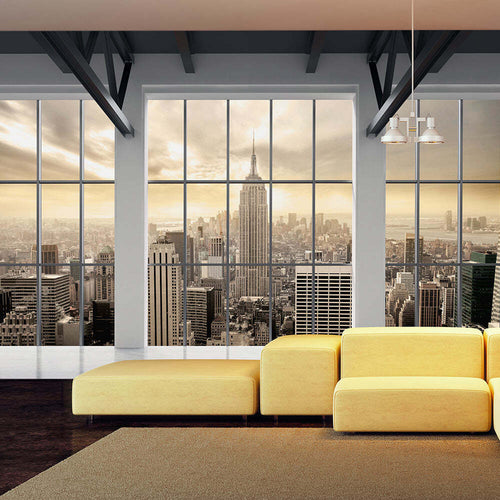 Fotomurale-Clouds-over-New-York-City