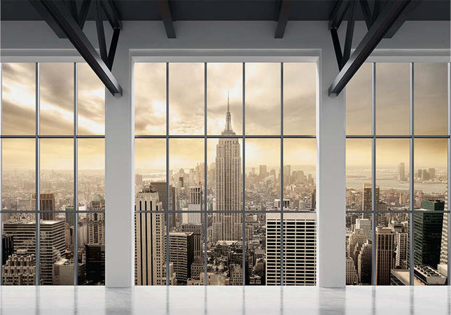 Fotomurale-Clouds-over-New-York-City