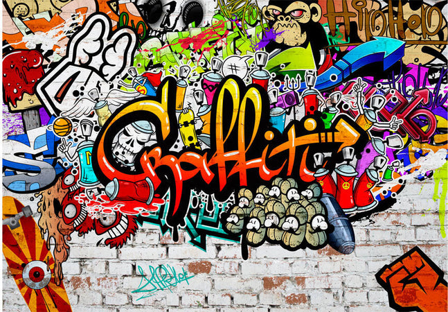 Fotomurale-Colorful-Graffiti