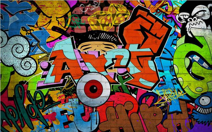 Fotomurale-Graffiti-art