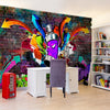 Fotomurale-Graffiti:-Colourful-attack