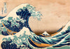Fotomurale--Hokusai:-The-Great-Wave-off-Kanagawa-(Reproduction)