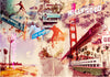 Fotomurale-Hollywood,-Miami,-Los-Angeles...