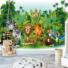 Fotomurale-Jungle-Animals