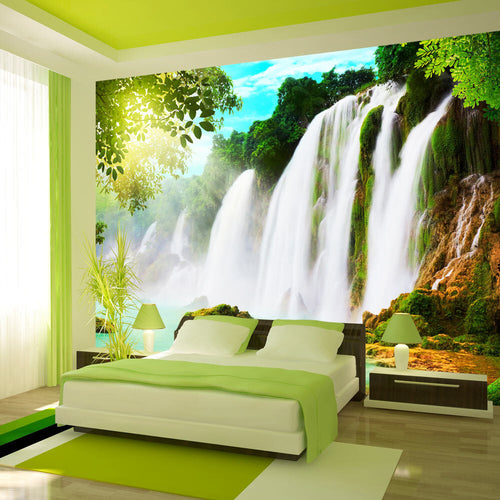 Fotomurale-La-bellezza-della-natura:-cascata