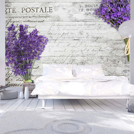 Fotomurale-Lavender-postcard