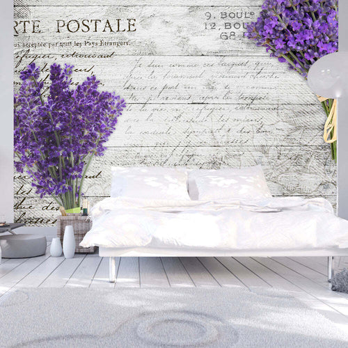Fotomurale-Lavender-postcard
