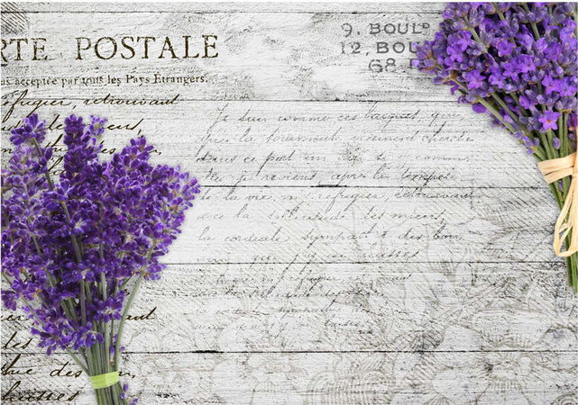 Fotomurale-Lavender-postcard