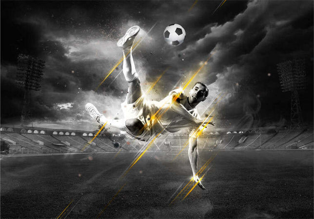 Fotomurale-Legenda-del-football