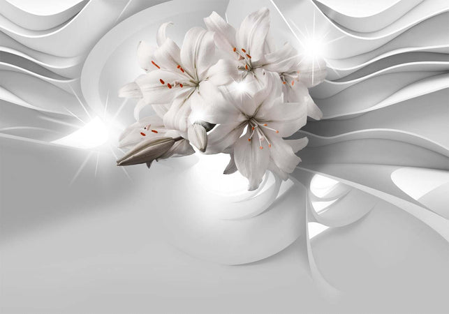 Fotomurale-Lilies-in-the-Tunnel