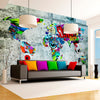 Fotomurale-Map-Graffiti