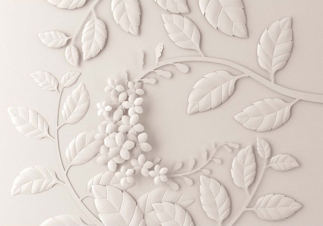 Fotomurale-Paper-Flowers-(Cream)