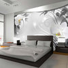Fotomurale-Silver-Abstract