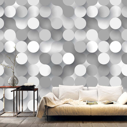 Fotomurale-Silver-Net