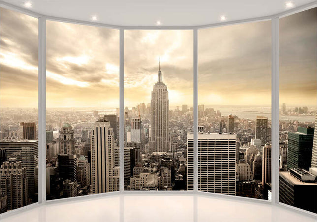 Fotomurale-Soleggiata-mattina-a-New-York