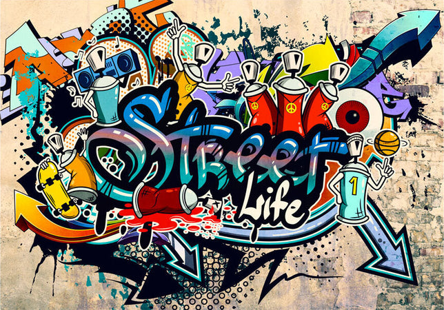 Fotomurale-Street-Life
