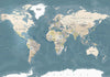 Fotomurale-Vintage-World-Map