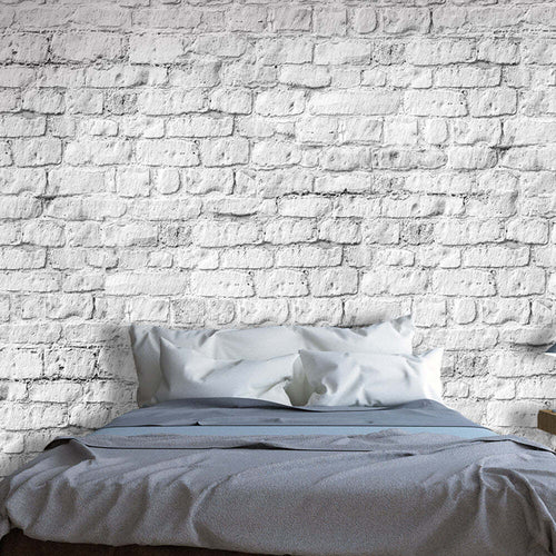 Fotomurale-White-brick