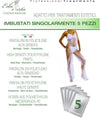 pantalone per bendaggi e fanghi kit 5 pezzi imbustato singolarmente