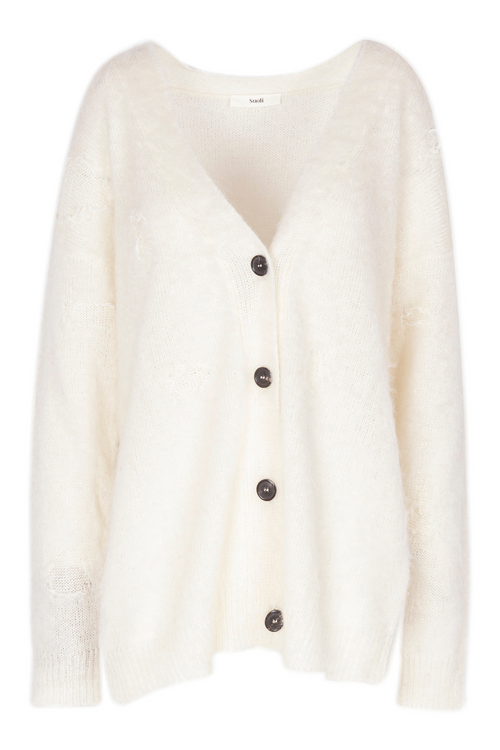 SUOLI Suoli - Cardigan - 440312 - Panna da donna