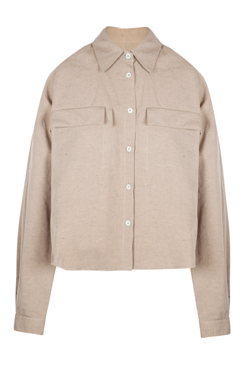 GRIFONI Grifoni - Camicia - 451082 - Sabbia da donna