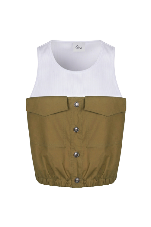 8PM 8pm - Top - 470472 - Tabacco da donna