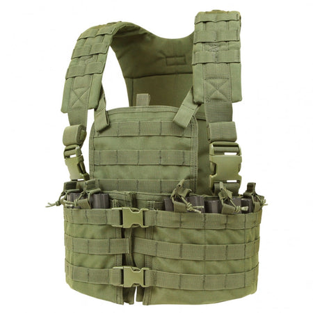 Gilet tattico verde