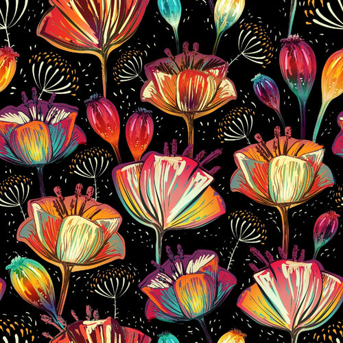 Foulard Donna Fantasiacod. 007 Cannadibambù