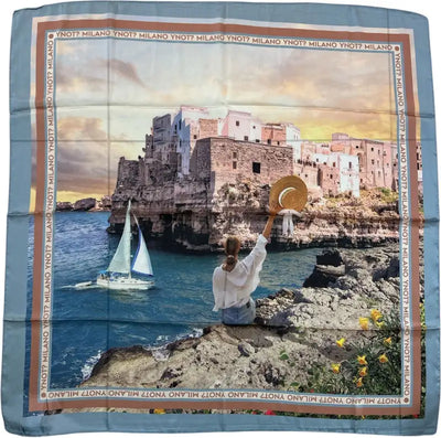 Foulard Rayon Ynot? - Polignano Coast / Taglia Unica - Foulard