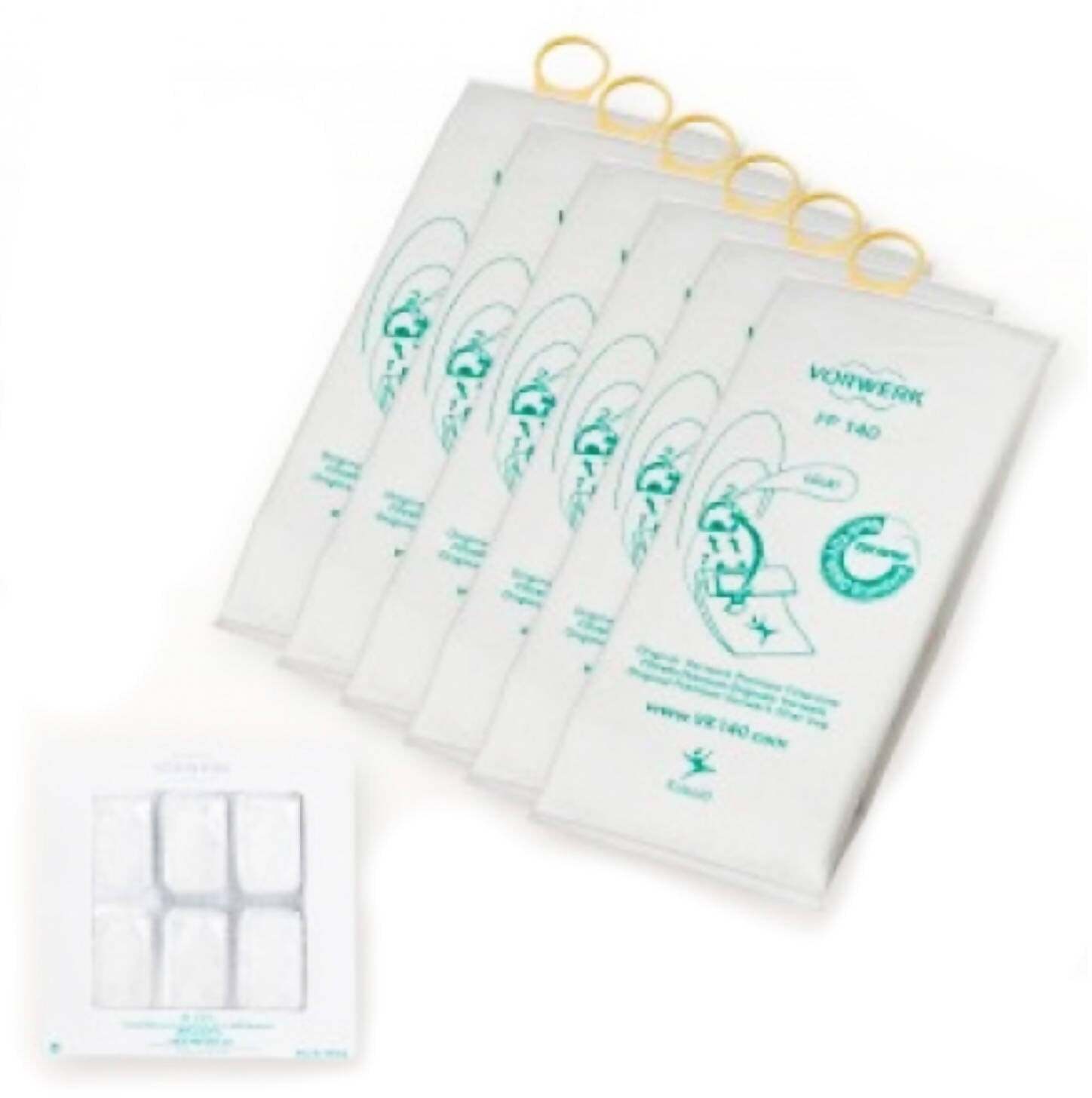Sacchetti Originali Vorwerk Folletto VK140 VK150 - Confezione Da 6 Sacchetti Filtrello Premium + Profumi - Foto 8