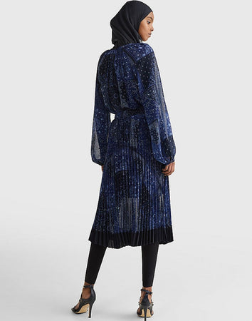 Tommy Hilfiger GONNA MIDI PAISLEY da donna