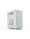 FRACTAL CASE MID TOWER EPOCH WHITE TG RGB LIGHT TINT 3*120mm MOMENTUM FAN