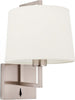 FRAME Lampada da parete nichel opaco/beig Illuminazione/Illuminazione per interni/Illuminazioni per pareti/Applique Led Mall Home - Napoli, Commerciovirtuoso.it