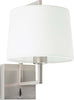 FRAME Lampada da parete nichel opaco/bianca Illuminazione/Illuminazione per interni/Illuminazioni per pareti/Applique Led Mall Home - Napoli, Commerciovirtuoso.it