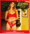 Frames Completo Intimo Donna Rosso Set Intimo Capodanno Perla A Balconcino Completino Coordinato Slip E Reggiseno Rosso In Pizzo Moda/Donna/Abbigliamento/Abbigliamento da notte lingerie e intimo/Lingerie & Intimo/Completi intimi L’Orchidea - Siderno, Commerciovirtuoso.it