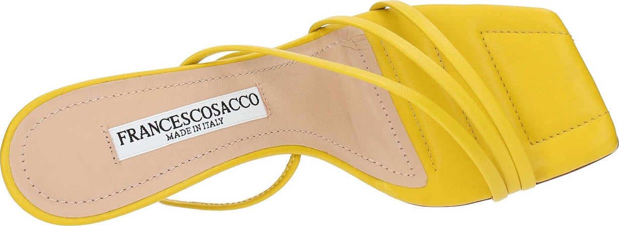 FRANCESCO-SACCO-Sandali-Giallo-da-donna