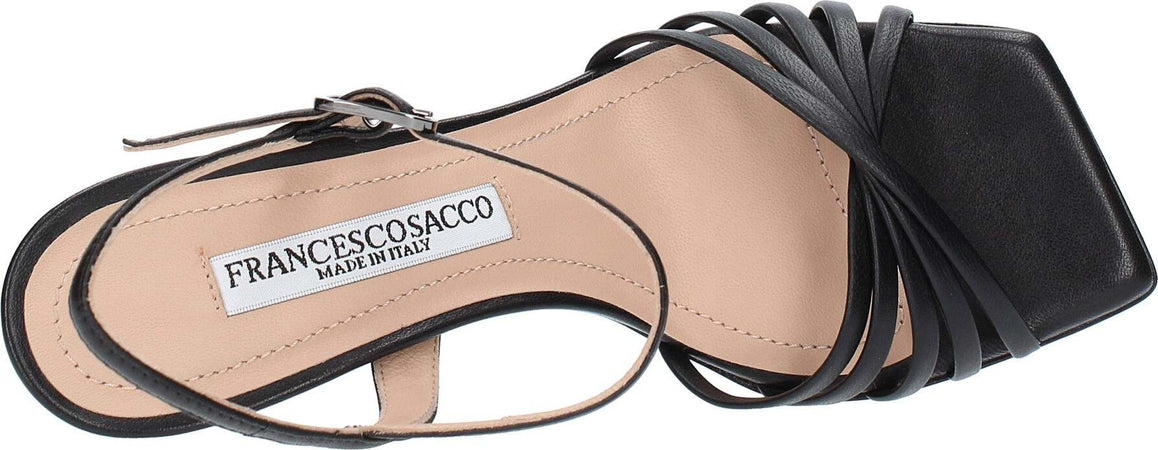 FRANCESCO-SACCO-Sandali-Nero-da-donna