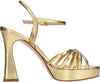 FRANCESCO-SACCO-Sandali-Oro-da-donna