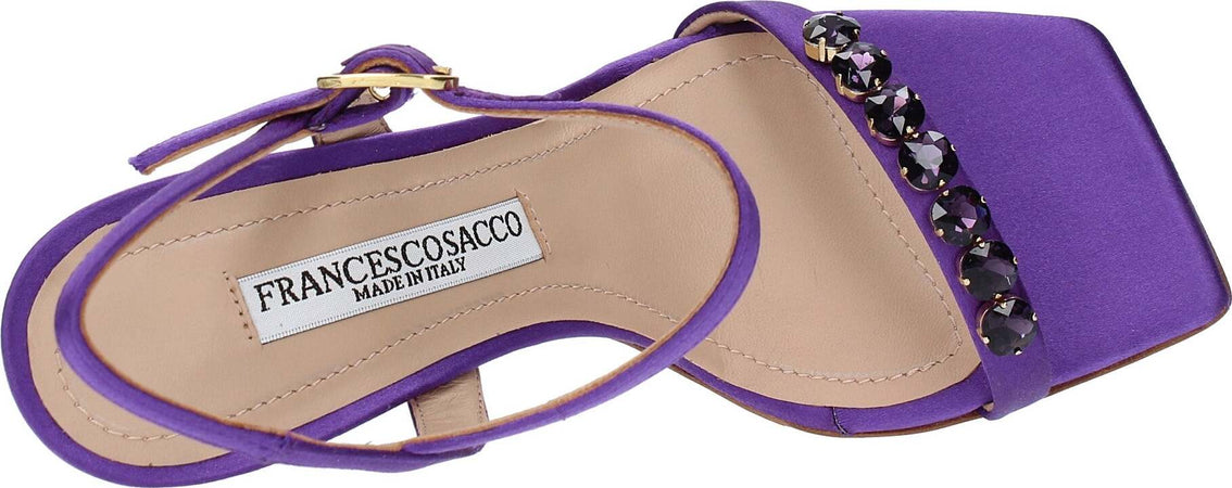 FRANCESCO-SACCO-Sandali-Viola-da-donna