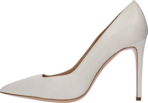 FRANCESCO-SACCO-Scarpe-con-Tacco-Avorio-da-donna