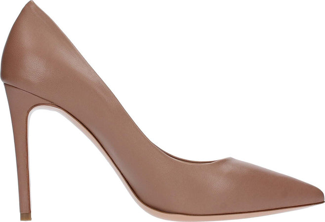 FRANCESCO-SACCO-Scarpe-con-Tacco-Beige-da-donna