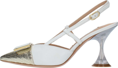 FRANCESCO-SACCO-Scarpe-con-Tacco-Bianco-da-donna