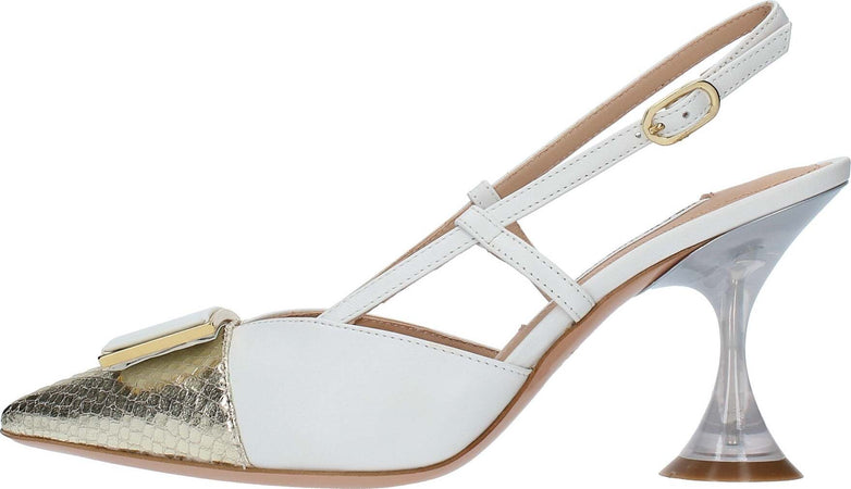 FRANCESCO-SACCO-Scarpe-con-Tacco-Bianco-da-donna