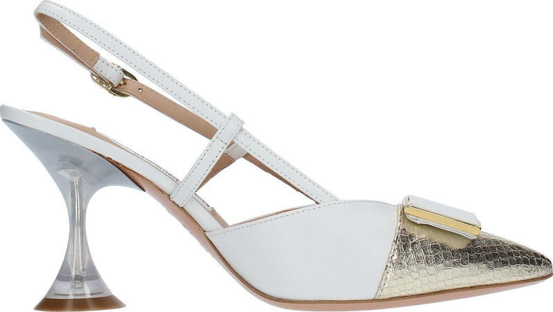 FRANCESCO-SACCO-Scarpe-con-Tacco-Bianco-da-donna