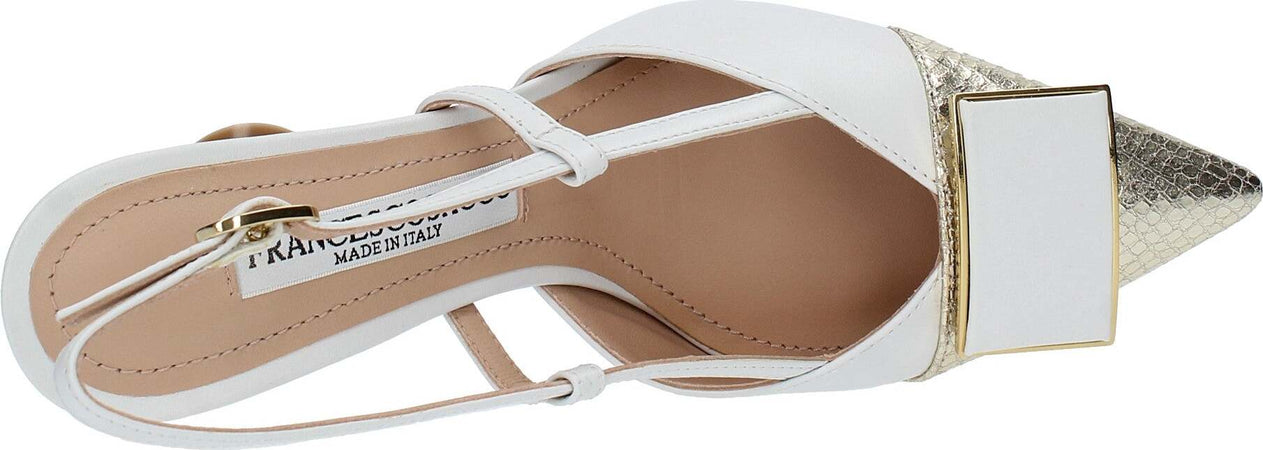 FRANCESCO-SACCO-Scarpe-con-Tacco-Bianco-da-donna