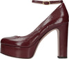 FRANCESCO-SACCO-Scarpe-con-Tacco-Bordeaux-da-donna