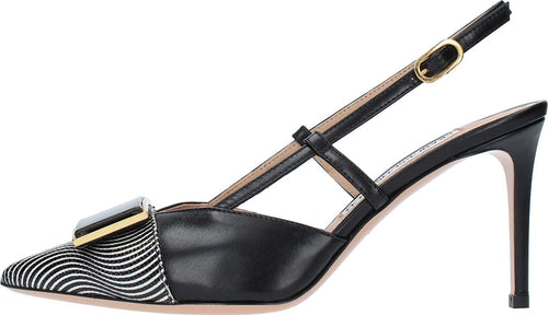 FRANCESCO-SACCO-Scarpe-con-Tacco-Nero-da-donna