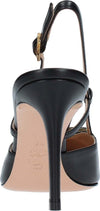 FRANCESCO-SACCO-Scarpe-con-Tacco-Nero-da-donna