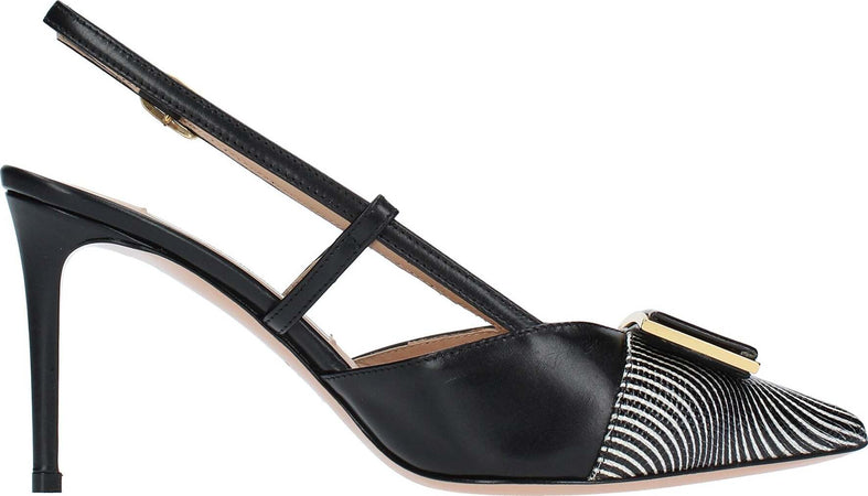 FRANCESCO-SACCO-Scarpe-con-Tacco-Nero-da-donna