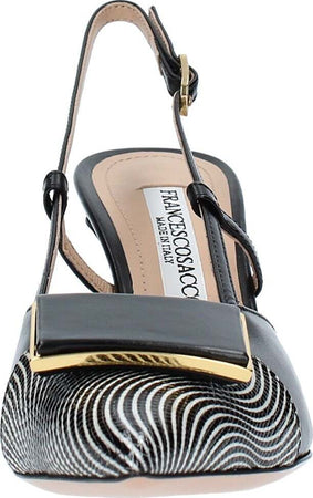 FRANCESCO-SACCO-Scarpe-con-Tacco-Nero-da-donna